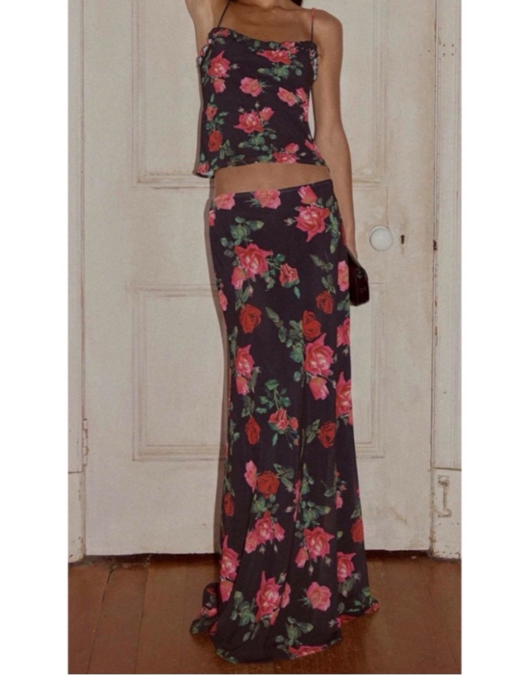 PEPPERMAYO Kahlo Top & Star Girl Chiffon Maxi Skirt set